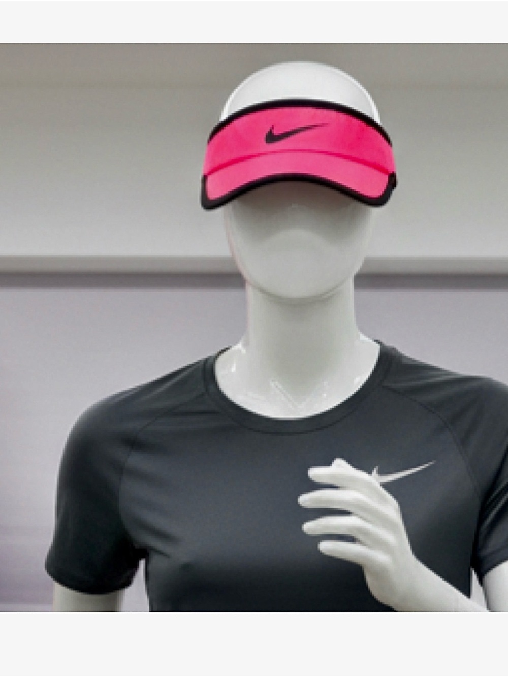 Nike Women’s Hot Pink Visor with Black Trim - Breathable Sport Visor 💖 NWOT